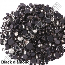 Термостразы - 931 Black diamond ss20
