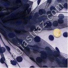 Евро-сетка в горох мягкий, ширина 1.5м.