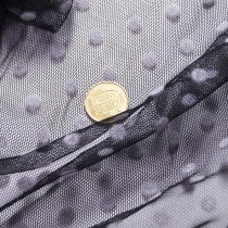 Евро-сетка в горох мягкий, ширина 1.5м.