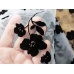 Мягкая стрейч сетка с флоковым рисунком, ширина 1,5м (Корея)