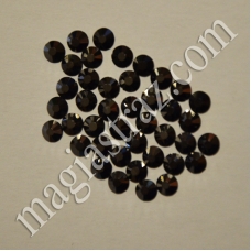Термостразы Rhinestone - 037 Jet Hematite ss16
